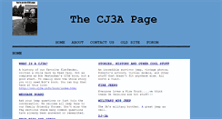 Desktop Screenshot of cj3apage.com